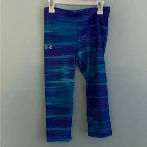 Blue Capri leggings